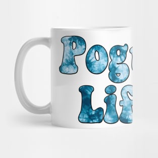 Tie Dye Blue Pogue Life Mug